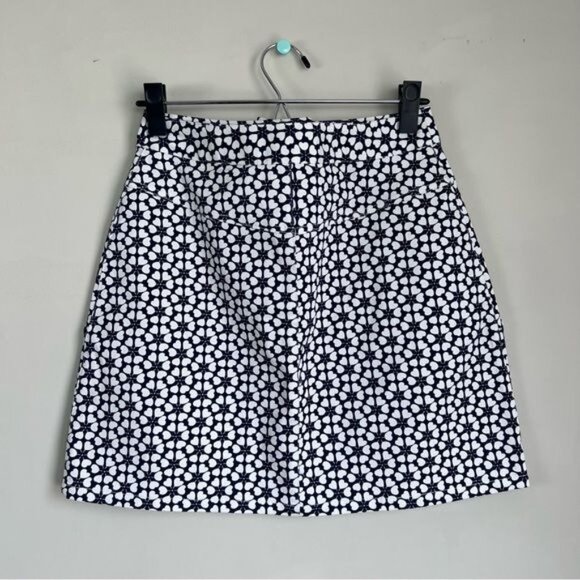 Rebecca Minkoff Navy Marigold Skirt - S - Picture 4 of 7